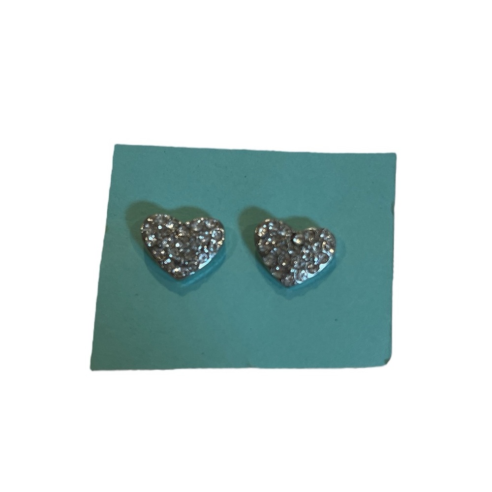 Silver Heart Earrings